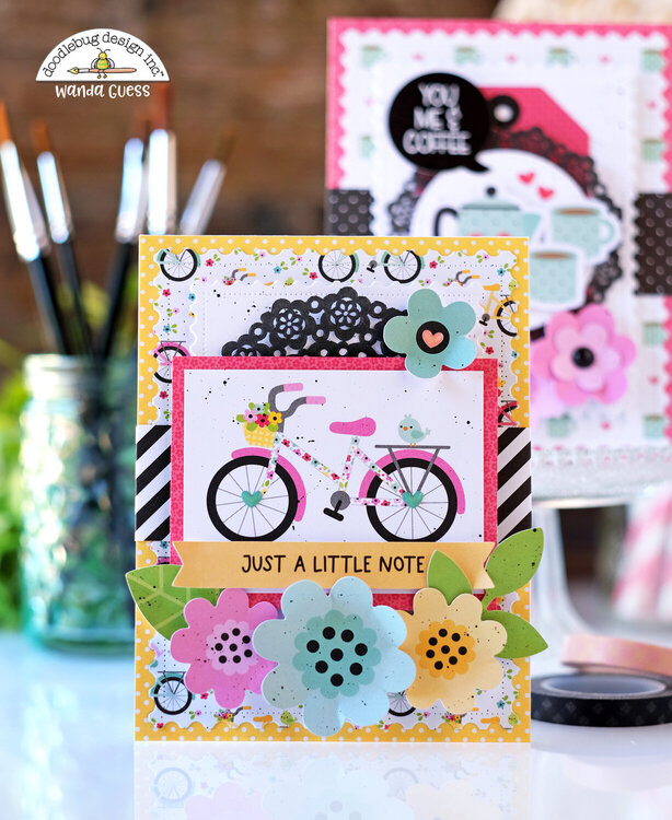 Doodlebug Cards with My Happy Place Collection!