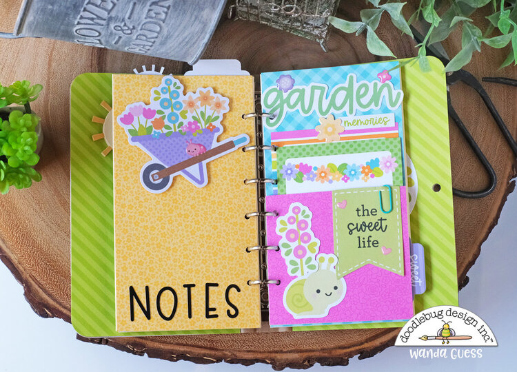 Garden Journal with Doodlebug Fairy Garden Collection!