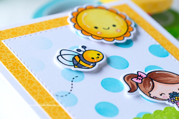 Spring Card with Doodlebug Designs!