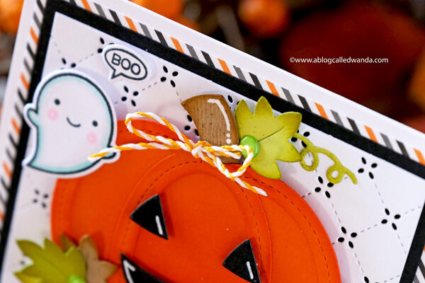 Hey Ghoulfriend! Halloween Card with Lawn Fawn Supplies!