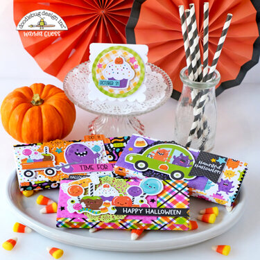 Doodlebug Candy Bar Halloween Treats