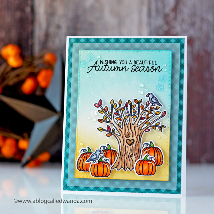 Beautiful Autumn Season Card