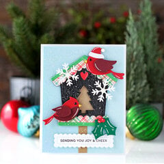 Winter Birds Christmas Card