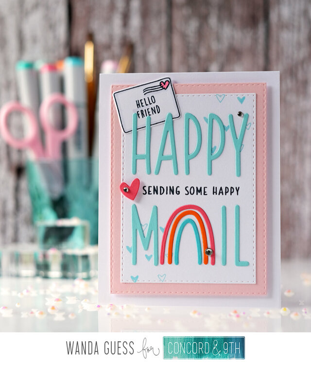 Happy Mail Card with Concord &amp; 9th!