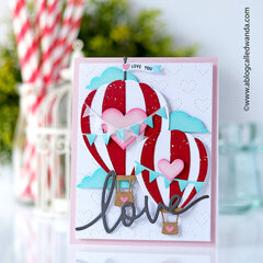 Love is in the air Valentine Card!