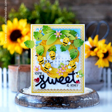 Sweet as Honey - Beehive Card