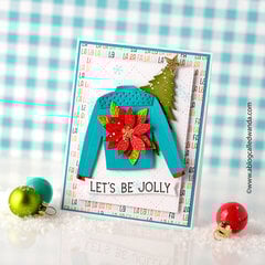 Let's Be Jolly Jean Jacket Card!