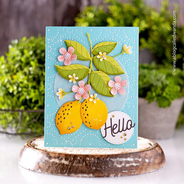 Zesty Lemons Card!