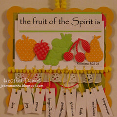 Fruits of the Spirit wall hanging