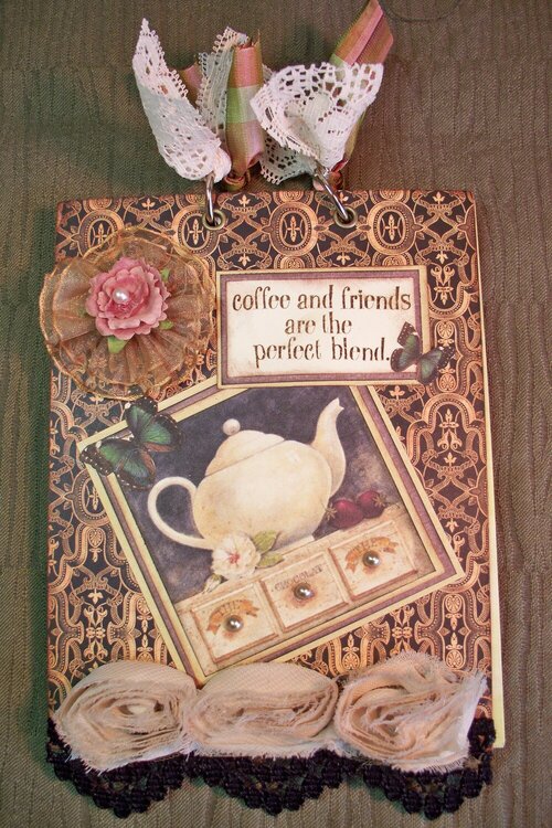 Handmade Notebook. (Winner, queenmychl)