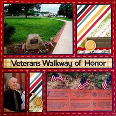 Veterans Walkway of Honor