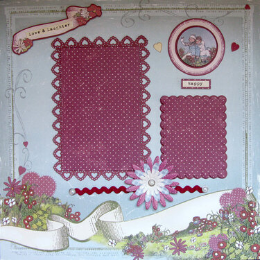 Love &amp; Laughter Raggedy Ann and Andy Pre-made page