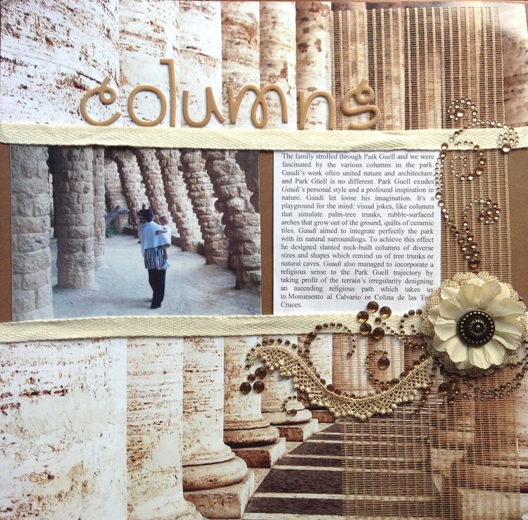 Gaudi&#039;s Columns
