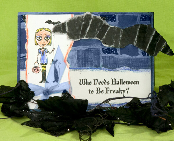 Freaky Halloween Card by Holly Craft