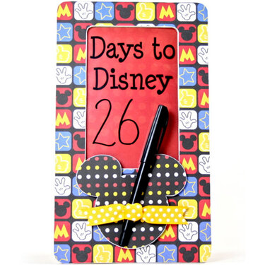 Countdown to Vacation Door Sign by Elizabeth Barboza