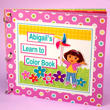 Doras Learn to Color Book Designed By Elizabeth Barboza