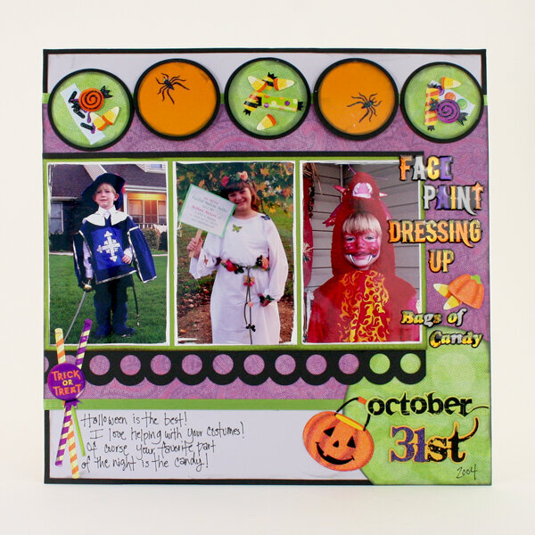 Halloween Costume Page by Kathy Fesmire