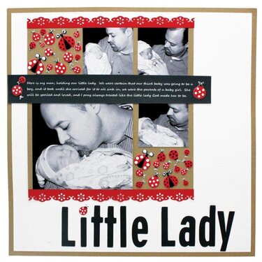 Little Lady Page Designed By Nicole Ratzlaff