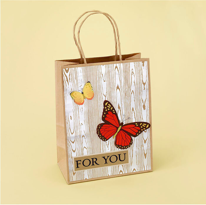Butterfly Gift Bag Designed By Martha Stewart Crafts