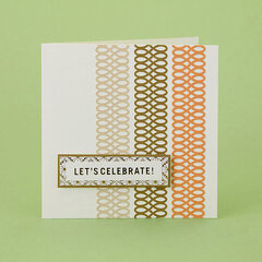 Let's Celebrate Card Designed By Martha Stewart Crafts
