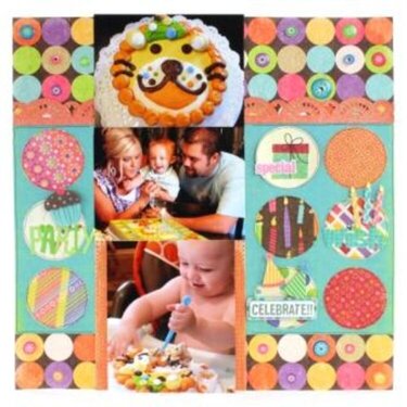 Birthday Layout - by K and Company