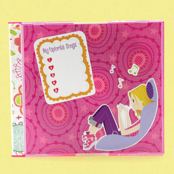 Cool Tunes CD Case  Designed By American Girl Crafts