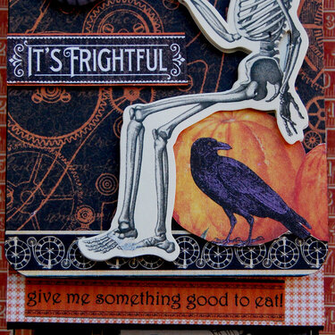 Halloween Tag Album -- 2nd Page Front