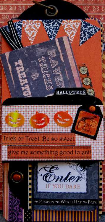 Halloween Tag Album -- Page 3 Front