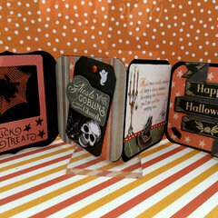 Halloween Accordian Card: Inside Front