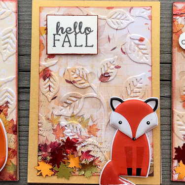 Fall Foxes ATCs for the Fall 2019 Swap