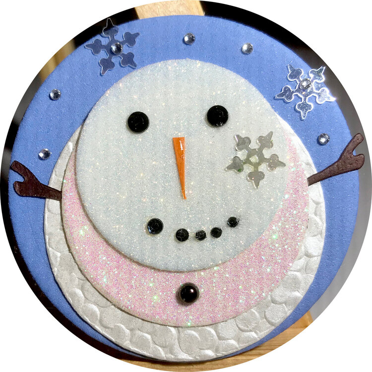 Dec 2019 ATC Swap: &quot;Looking Up&quot; for Snow Friends Theme