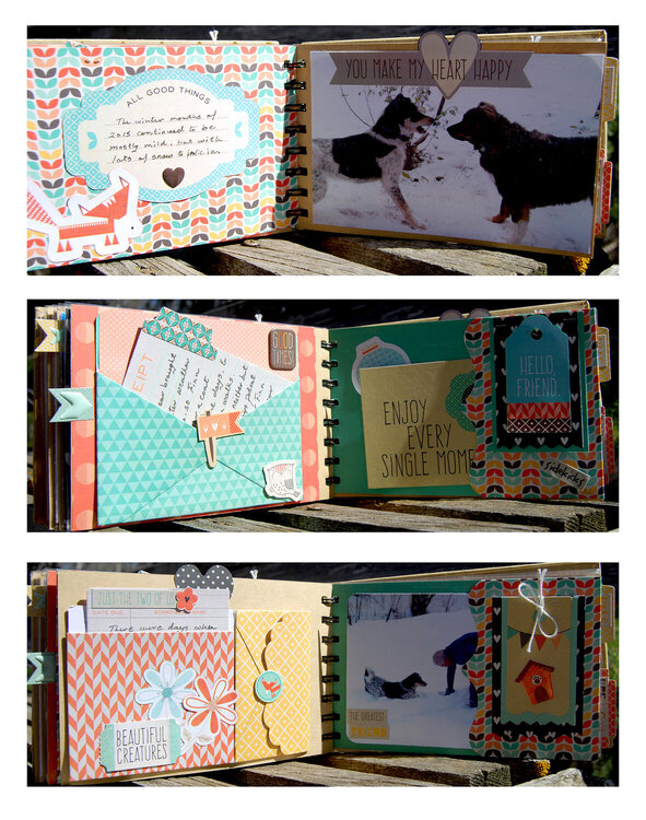True Friends Mini Brag Book (selected pages)