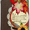 Graphic 45 Autumn Flip Book Reverse of Second Tag Flap