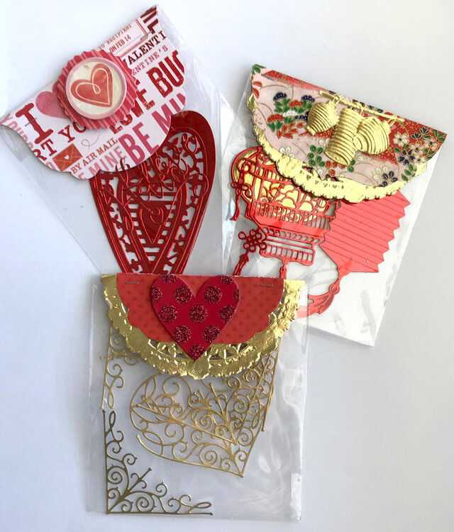 Valentines and Chinese New Year Die Cuts