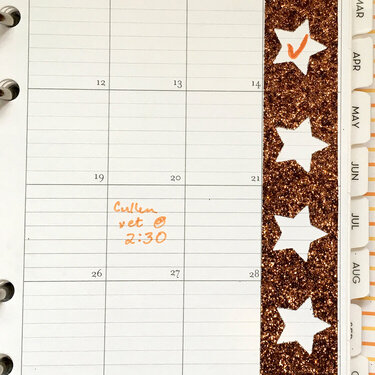 Personalized Planners, Lesson 9: Punched Tape &quot;Tracker&quot;