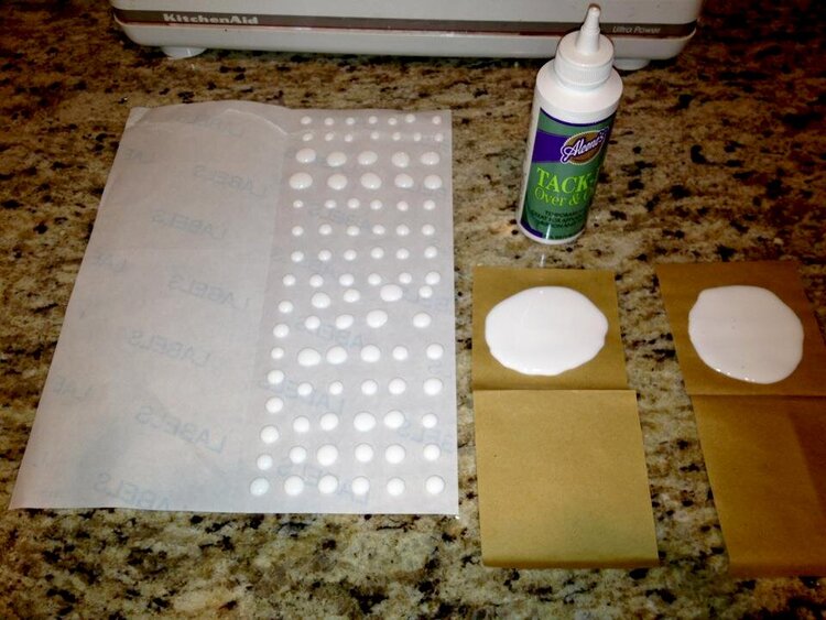 Make your own glue dots for LESS!!!