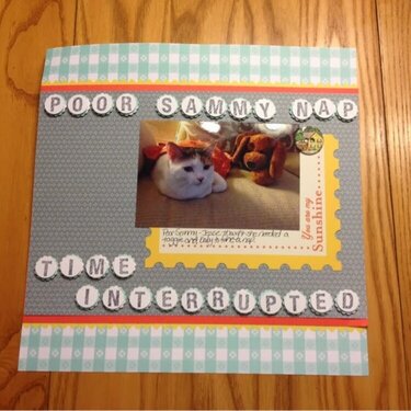 Part 2 of Using Stamps in Scrapbooking