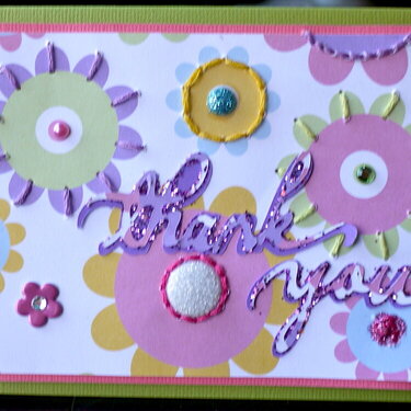 Spring Thank You Card
