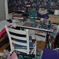 This was my first scrap work area, but i quickly outgrew this spot.