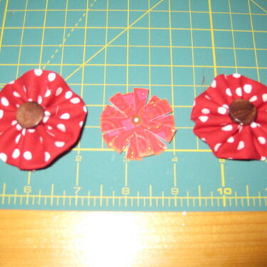 Red flowers for swap