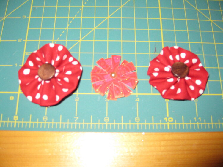 Red flowers for swap
