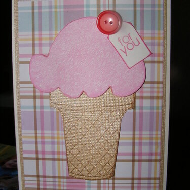 Ice Cream For You Card