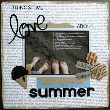 Things we love about Summer!