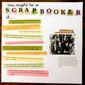 You Might Be a Scrapbooker