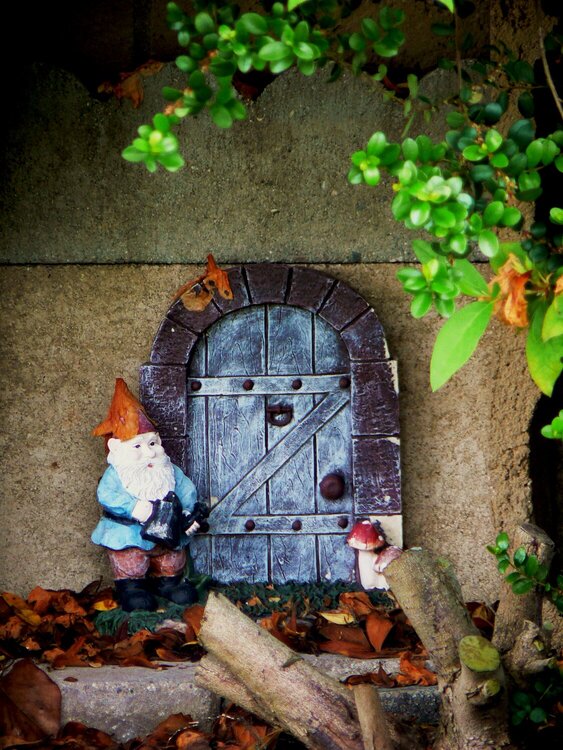 Gnome doorway