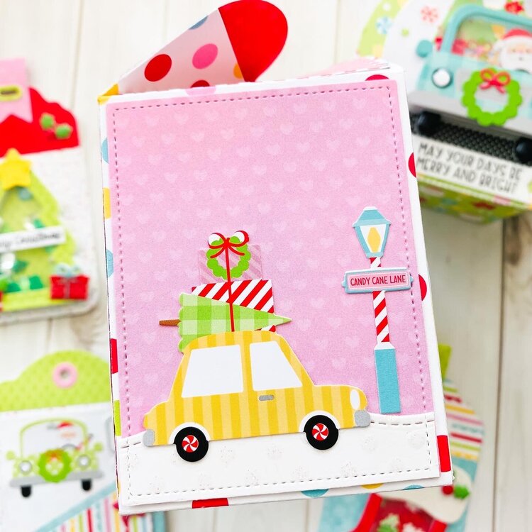 Candy Cane Lane Treat Boxes - Project Idea - Scrapbook.com