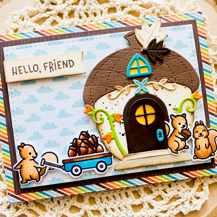 Lawn Fawn Fall Cards