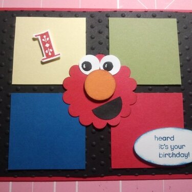 Elmo Birthday Party Invitation