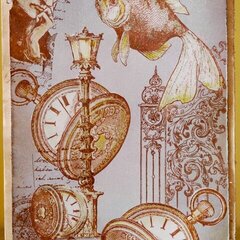 LaBlanche Pocket Watch, Elegant Gate, Goldfish Royalty, Street Lamp