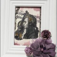 New LaBlanche Stamp Company - Mozart with Violin